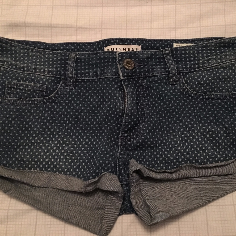 Pacific Sunwear Bullhead Denim Co. polka-dot short